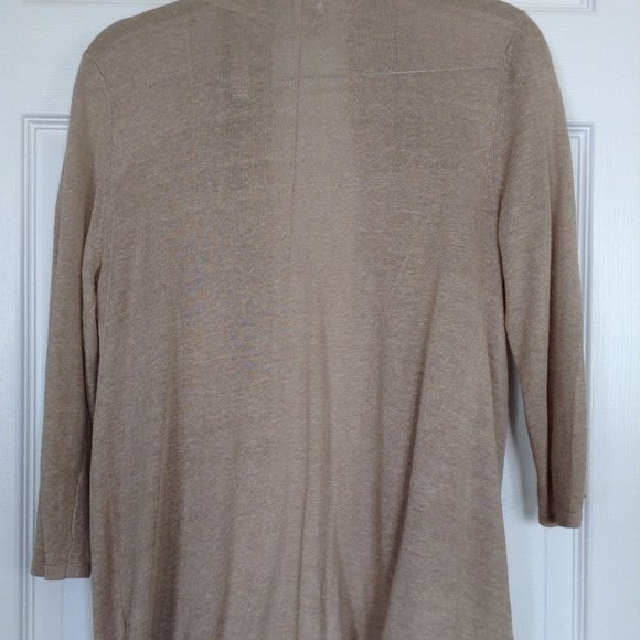 Kenneth Cole linen cardigan - Picture 3 of 6